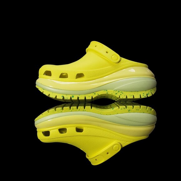 CROCS Women's Yellow Mules & Clogs Eva Ethylene - Picture 2 of 8